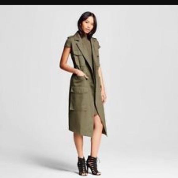 Chico's Dresses & Skirts - LIKE NEW CHICO’S UTILITY ARMY DRESS W/BUTTONS SZ:2