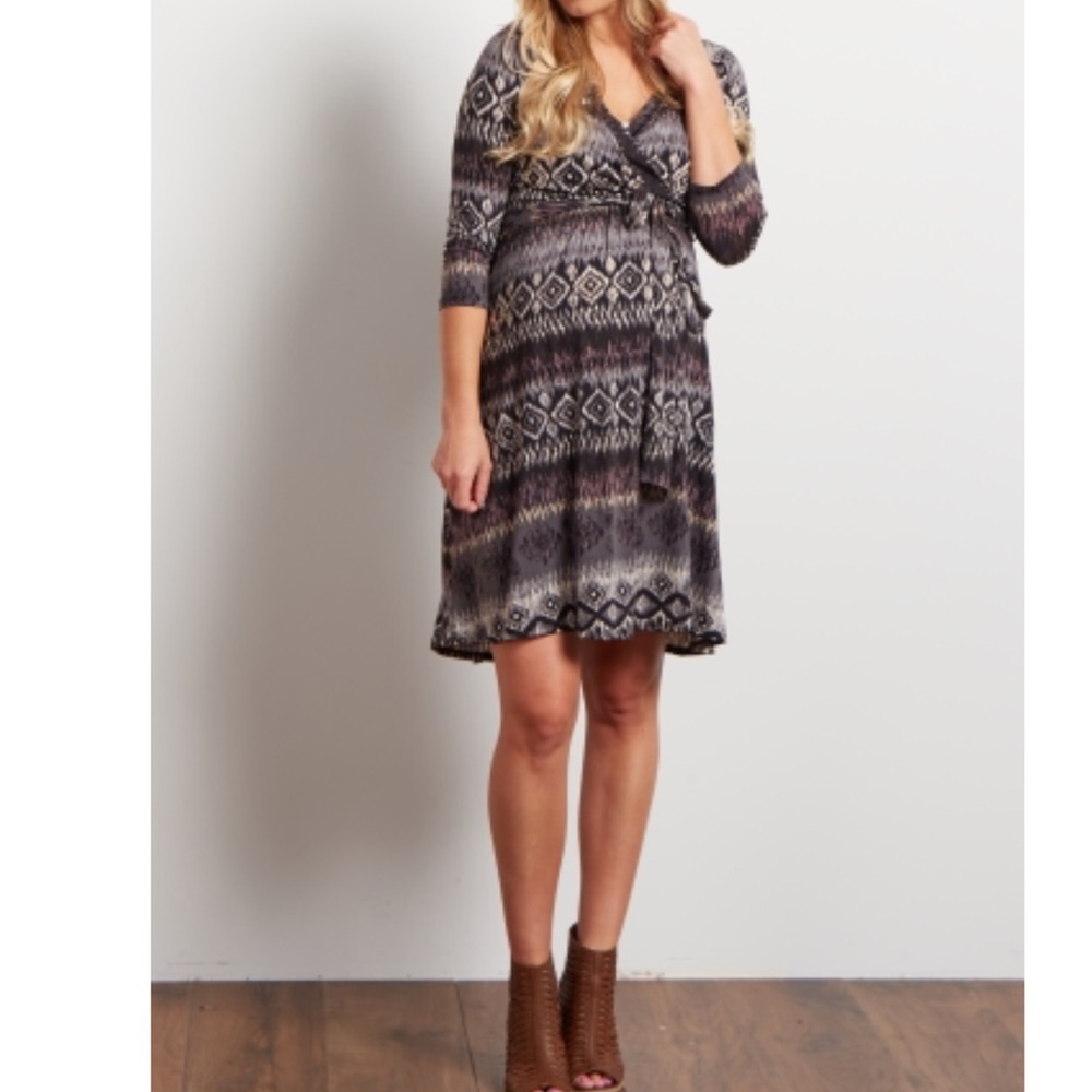 PinkBlush Nursing/Maternity Wrap Dress