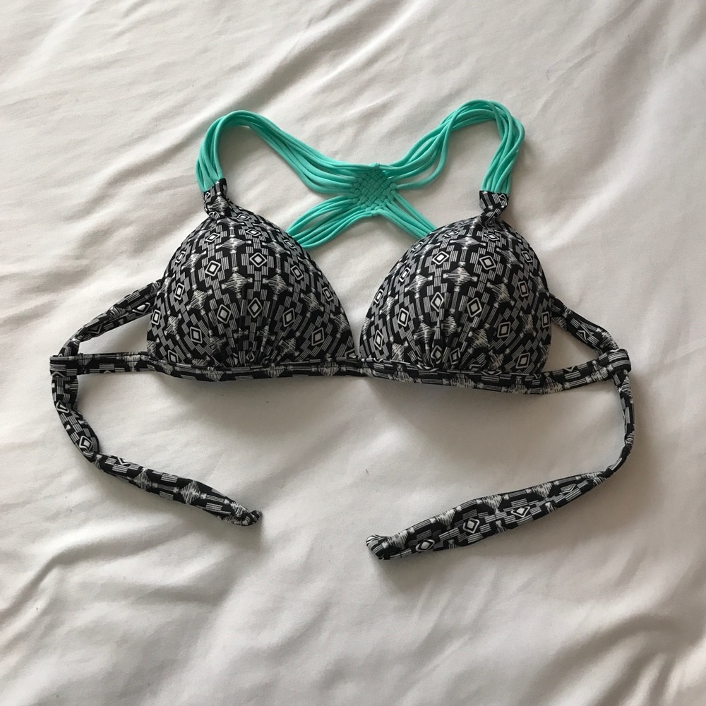 Tribal pattern swim suit