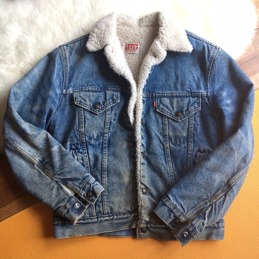 ❌SOLD❌Vintage Levis Sheepskin Jacket