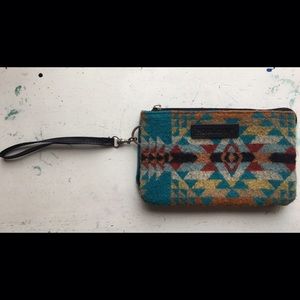 Pendleton Three Pocket Keeper Wristlet