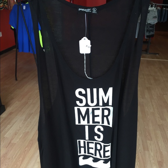 Summer is here graphic tank top - Picture 4 of 4