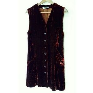 Salvatore Ferragamo silk-blend velvet mini dress