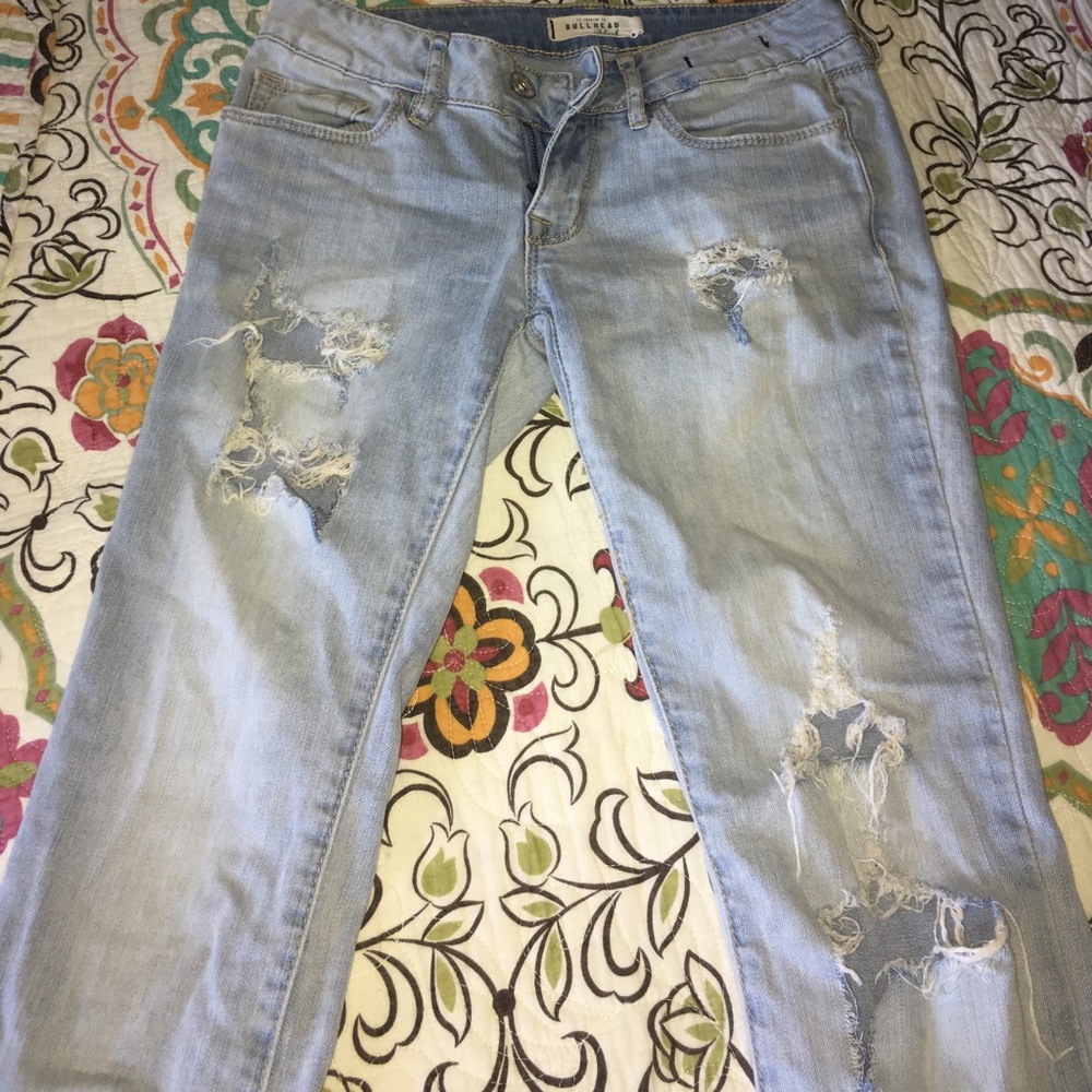 Pacsun boyfriend ripped jeans