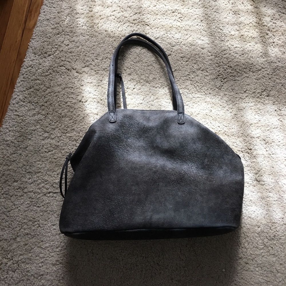 Triple pocket slouchy Tote