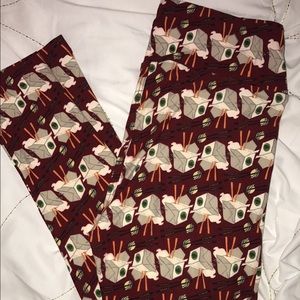 Lu La Roe leggings. size OS. never worn