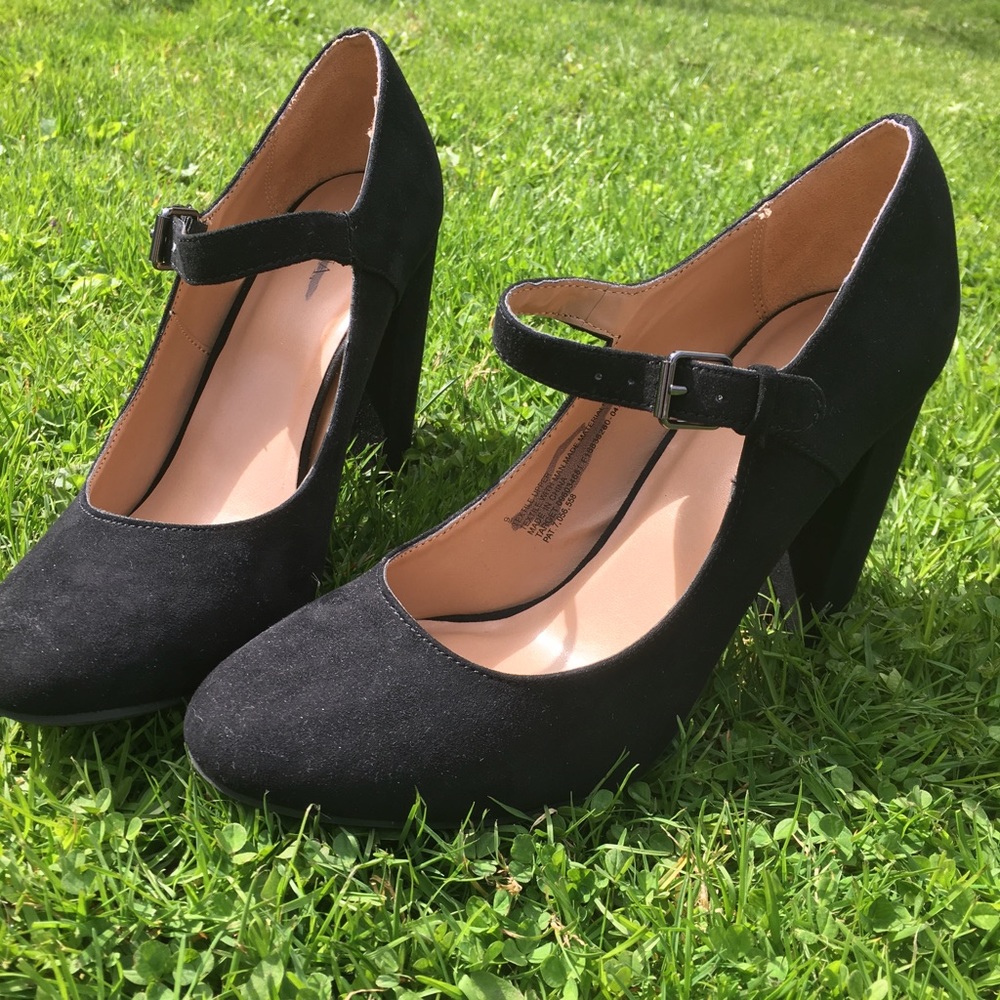 Black Mary Janes