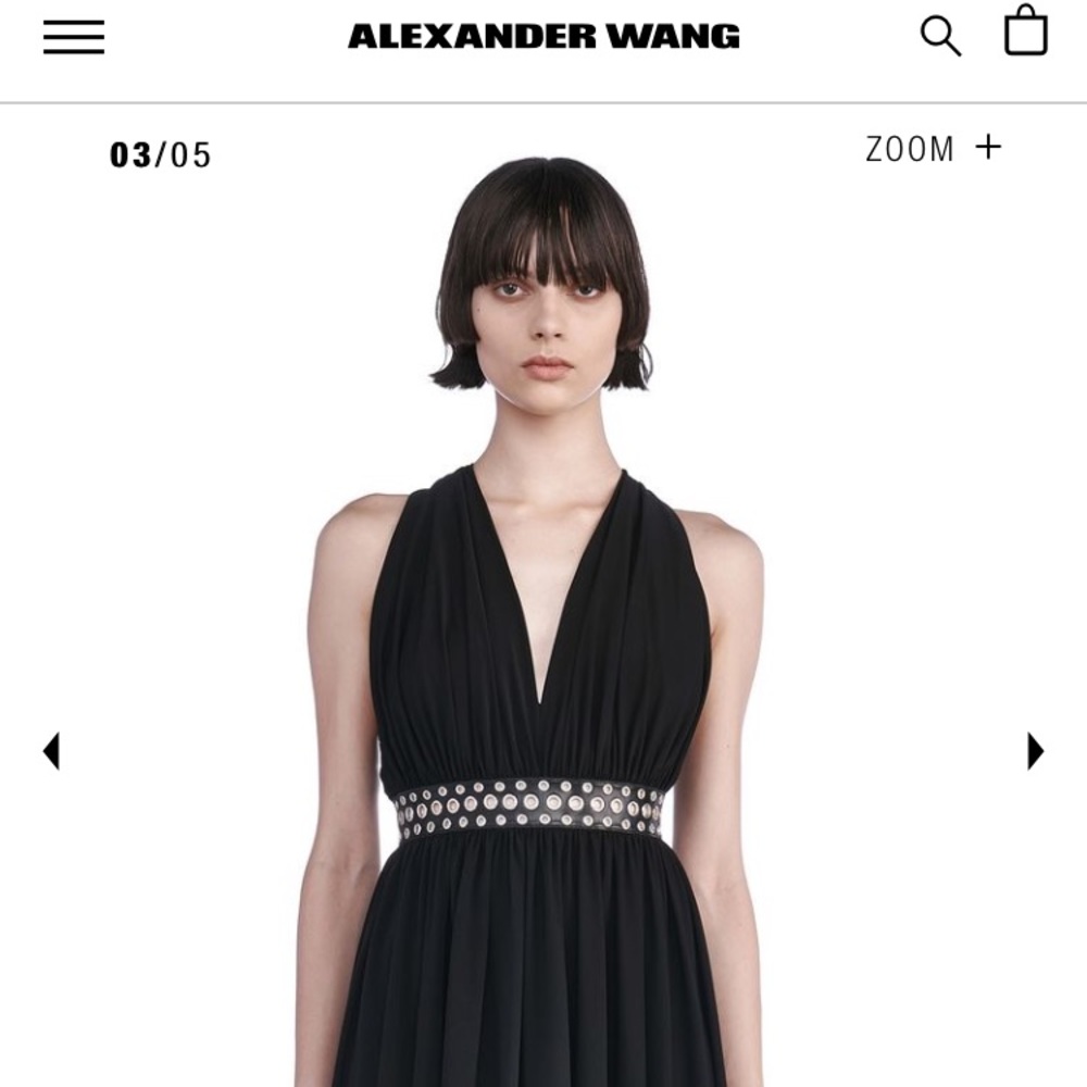 Alexander Wang black dress