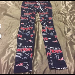 New England Patriots pajama joggers