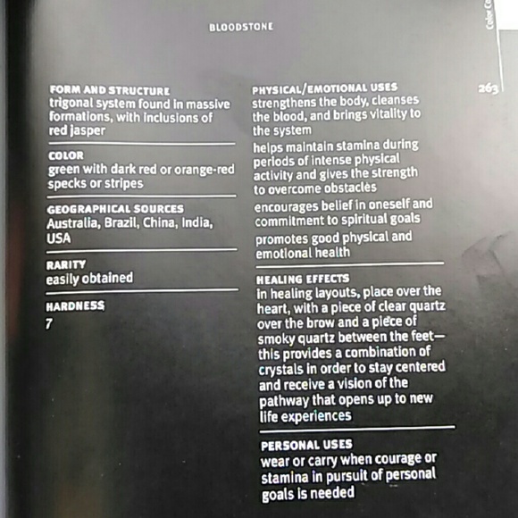 Holistic properties of Bloodstone - Picture 3 of 3