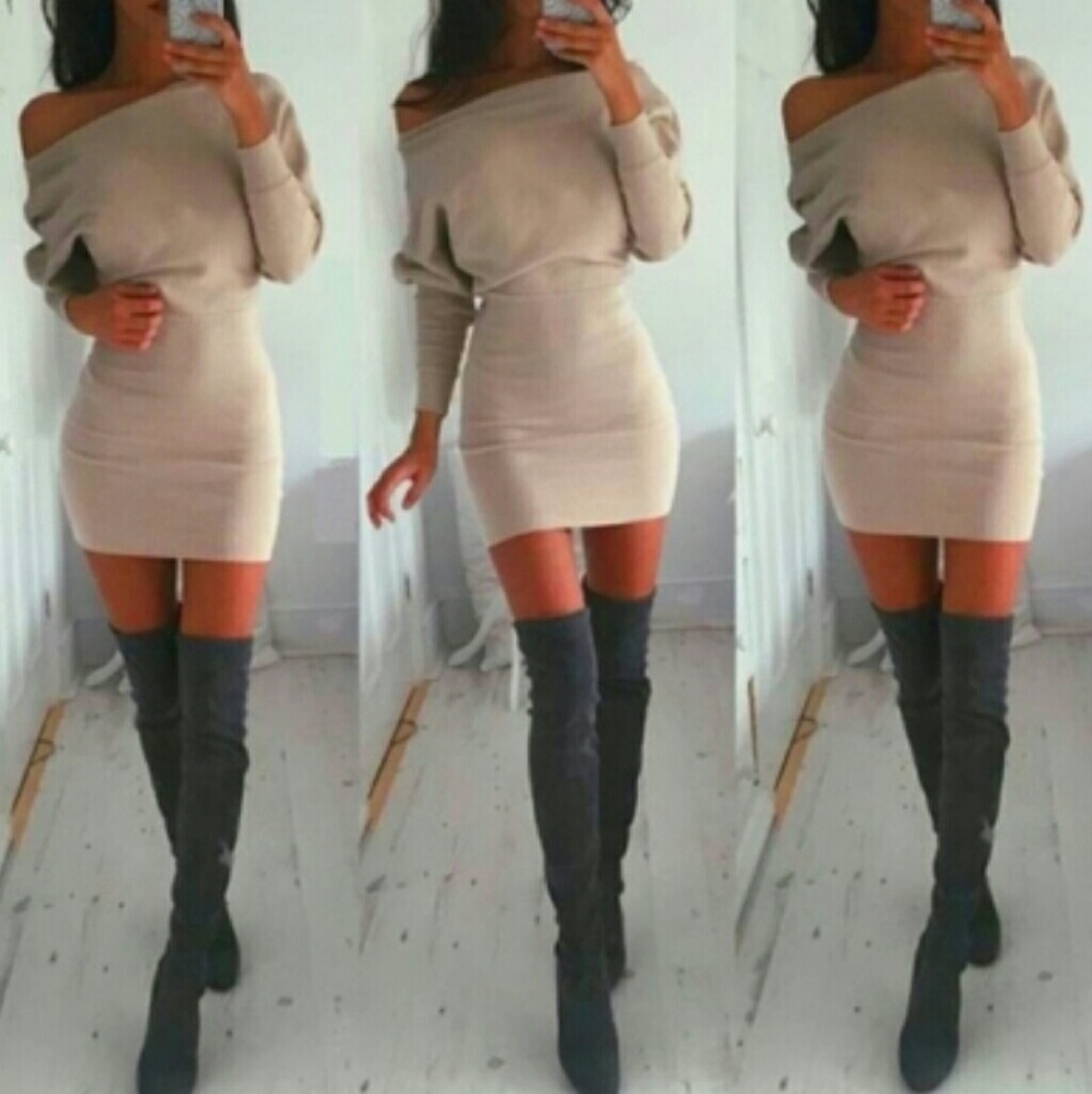 Cream dress