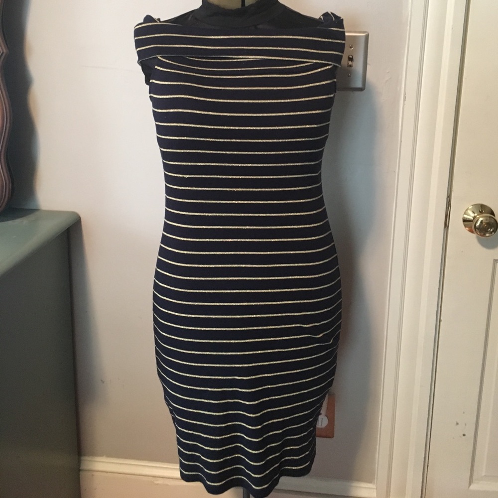 Off shoulder Knit Dress