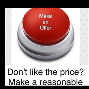 All reasonable offers considered!!