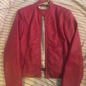 Wilson’s Leather Pink Leather Jacket