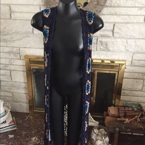 Forever 21 Exclusive Crochet Vest