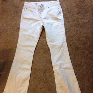 White Gap 1969 Sexy Boot 27 Petite Jeans