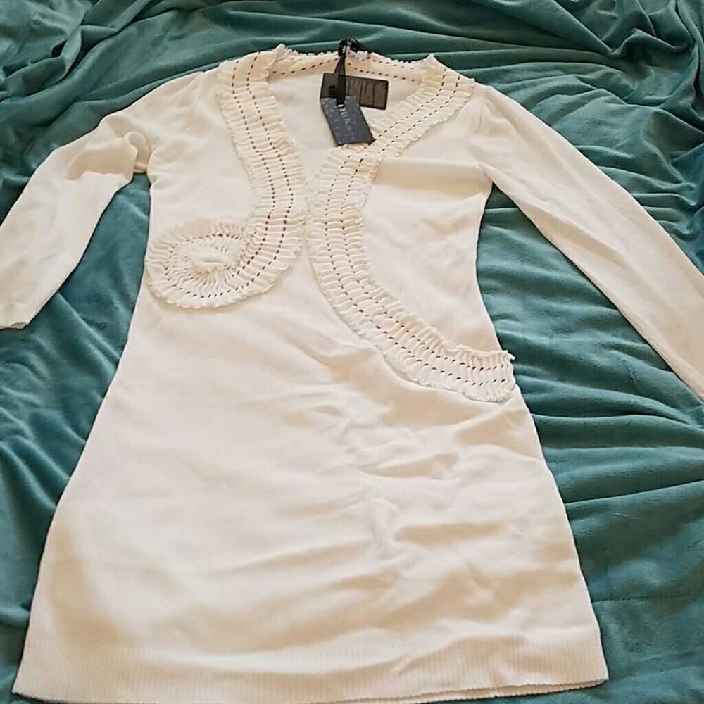 NBW Long sleeve knit lightweight dress