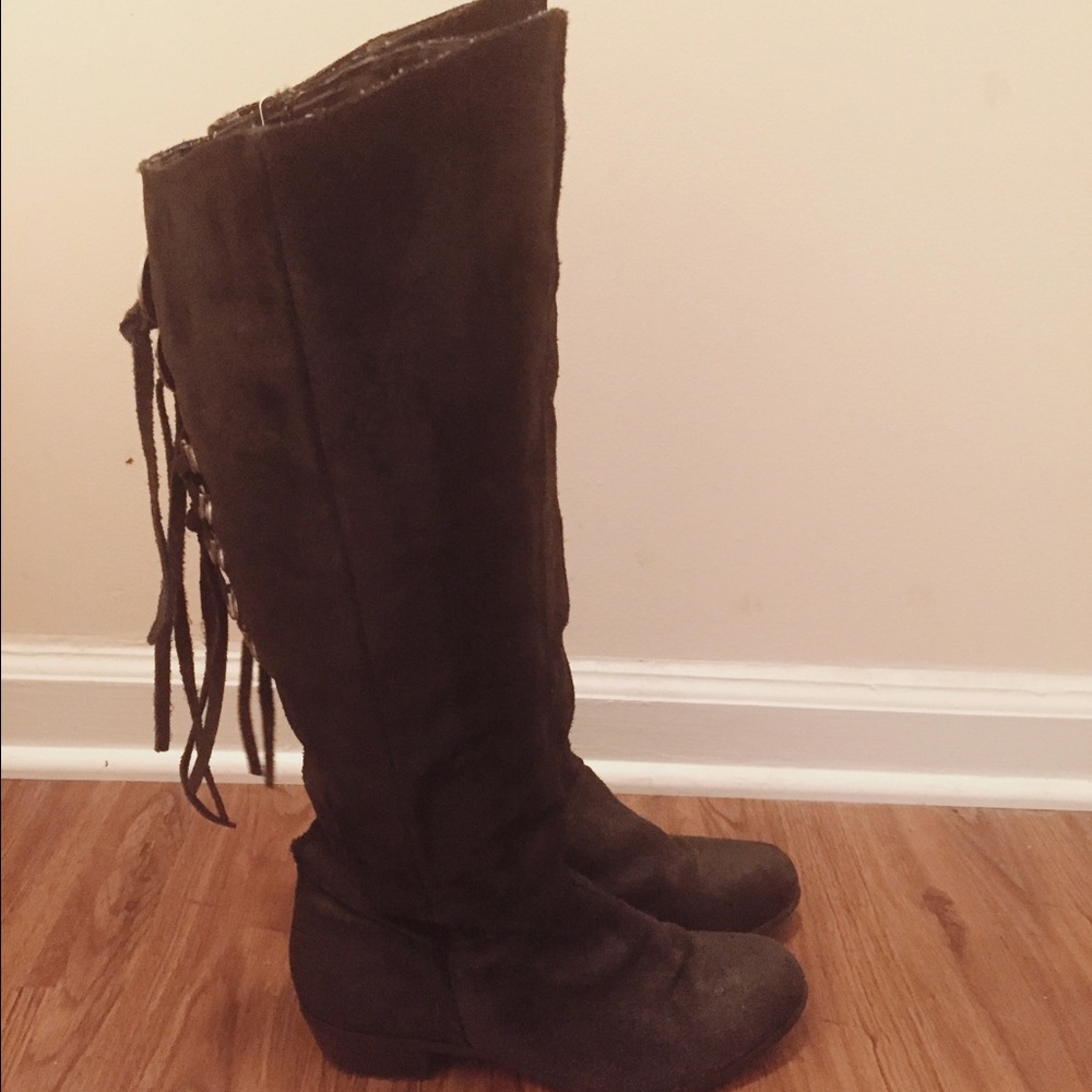 Naughty Monkey knee high boots