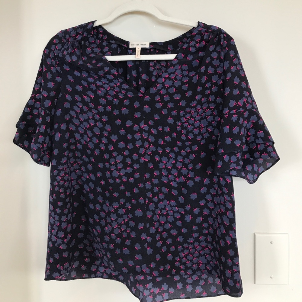 Rebecca Taylor silk shirt.  Perfect condition!