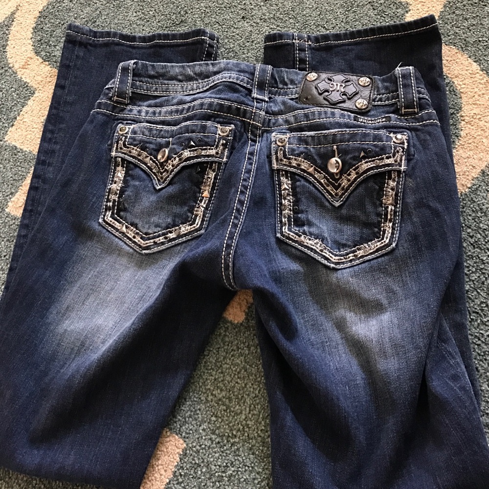 Miss Me mid ride easy boot size 27 jeans