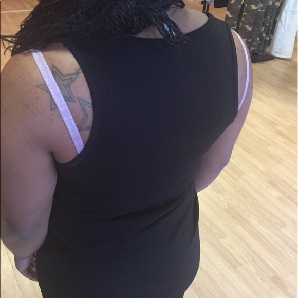 Black Paris 86 Print Top - Picture 3 of 4