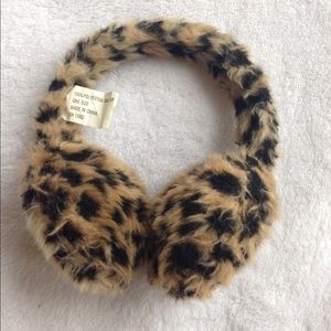 Cheetah earmuffs
