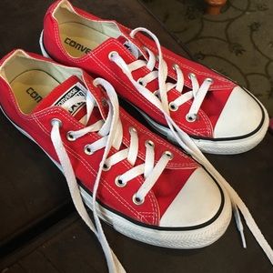Red Converse Sneakers