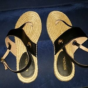 LOWERED FOR QUICK SALE. Woven sandals