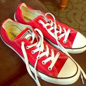 Red Converse Sneakers