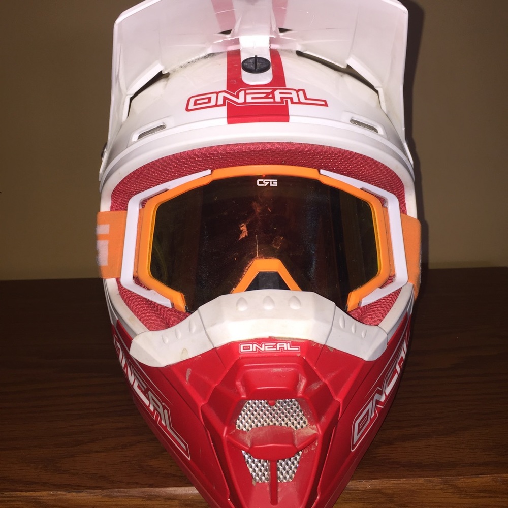 O'Neal riding helmet California republic edition