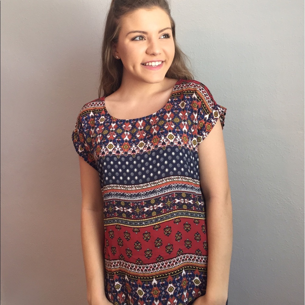 Short Sleeve Blouse