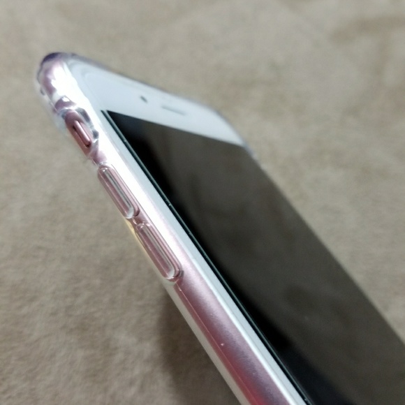 iPhone 6/6s/6s+/6+/7/7 Plus Case Rose Gold Flakes - Picture 4 of 4