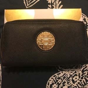 Black And Gold Wallet