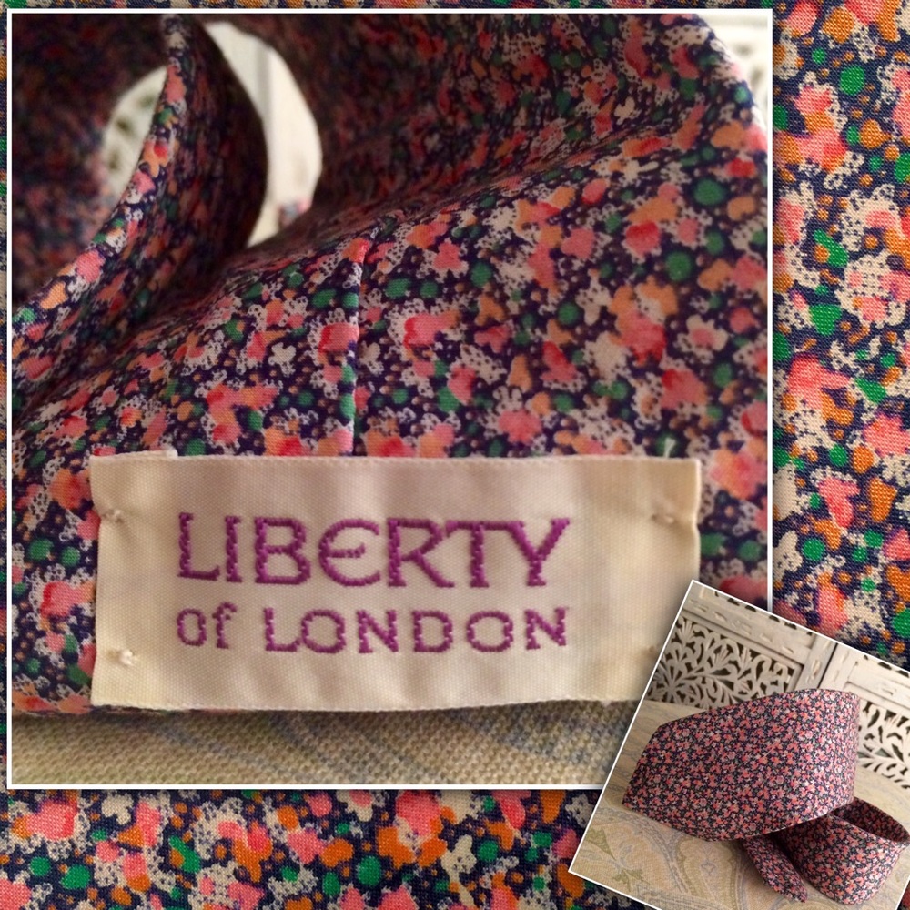 Floral romantic wedding tie pastel pink