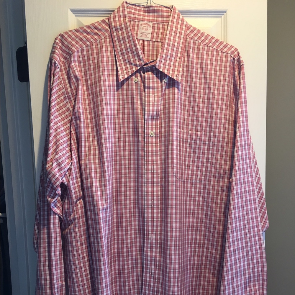 Brooks Brothers men's button down shirt.