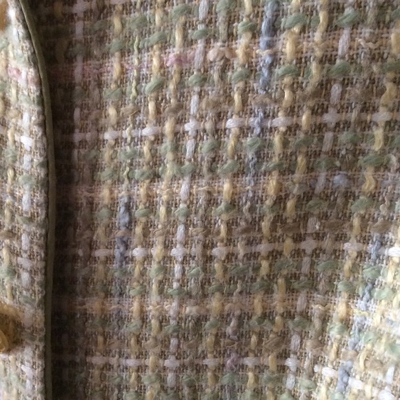 Kate Hill Basket Weaved Skirt Suit 30 - Picture 3 of 6