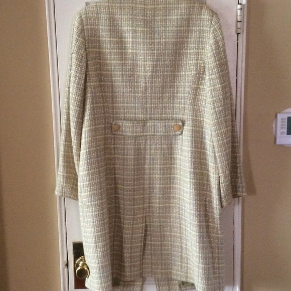 Kate Hill Basket Weaved Skirt Suit 30 - Picture 4 of 6