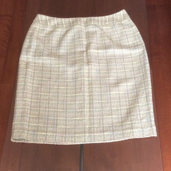 Kate Hill Basket Weaved Skirt Suit 30 - Picture 5 of 6