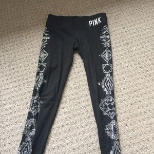 PINK Rhinestone Leggings