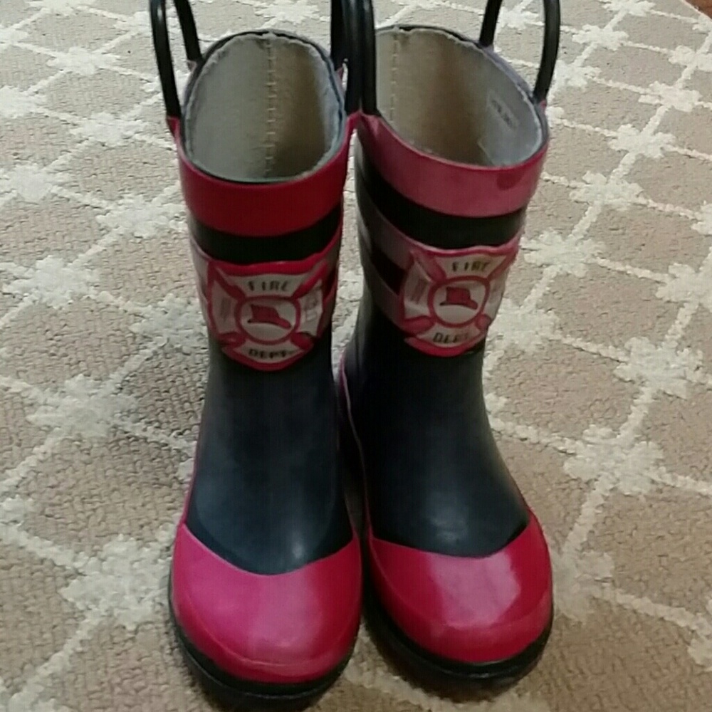 Little boys rain boots