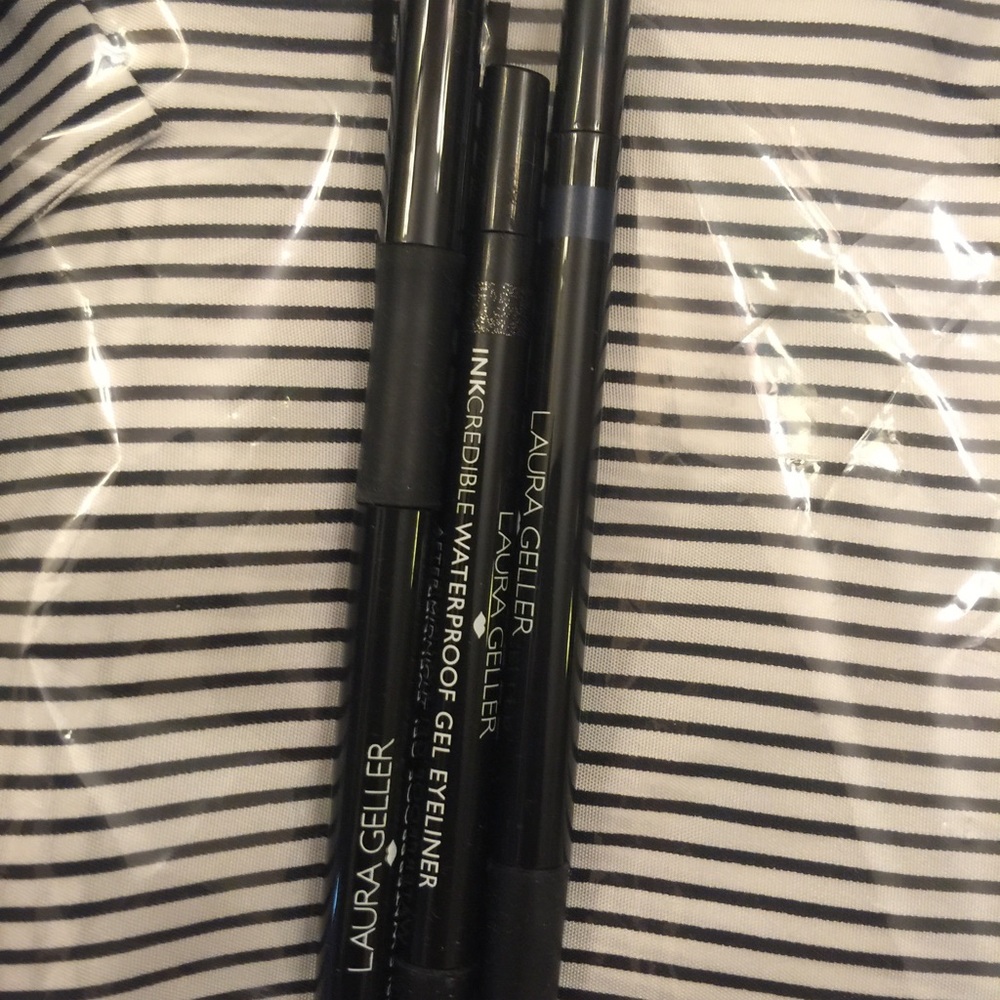 Laura gelled eye liner set of 3 new