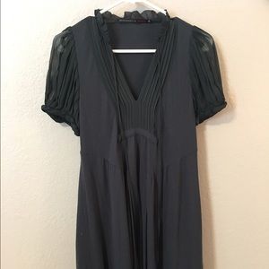 Anthropologie Hunter Green Dress