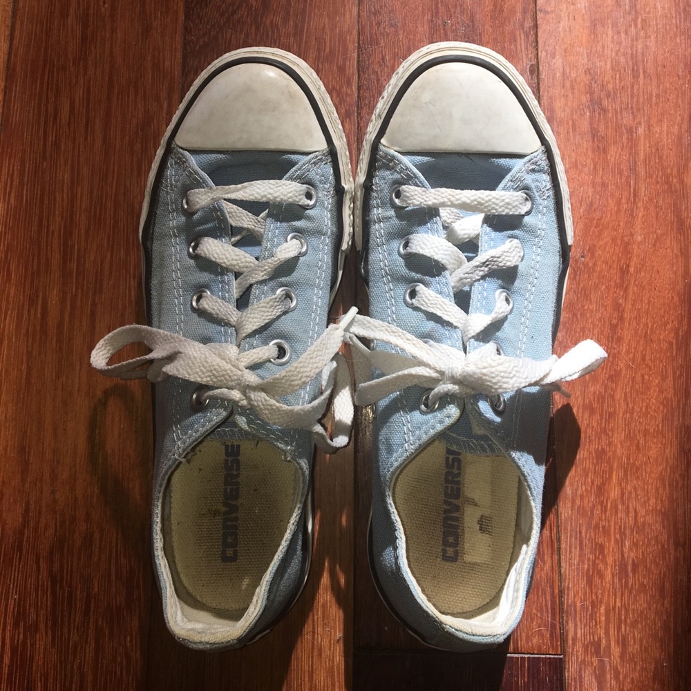 💙Baby blue converse💙 Price firm!