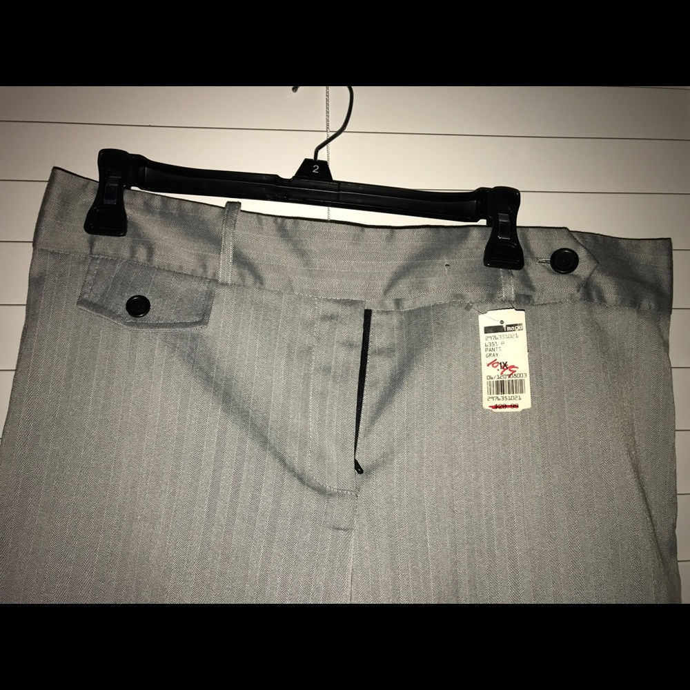Gray dressing pants