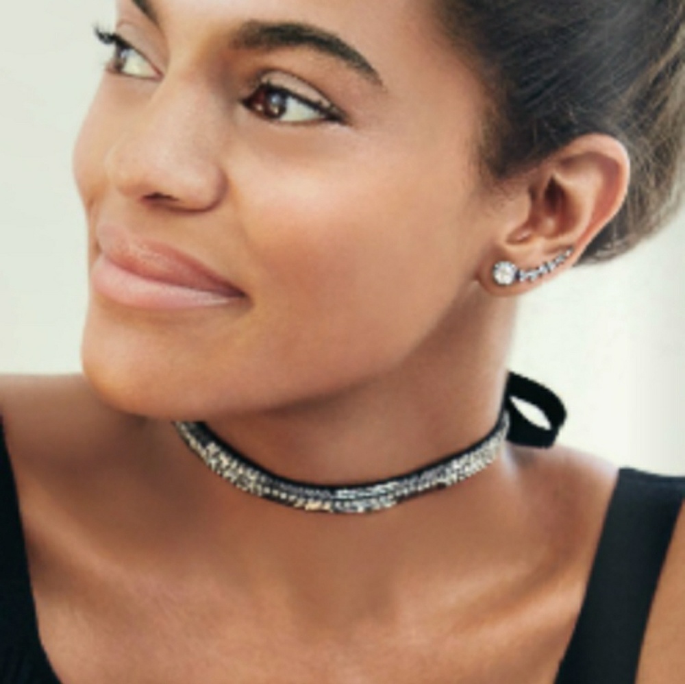 Stella & Dot - Embroidered Emme Necklace