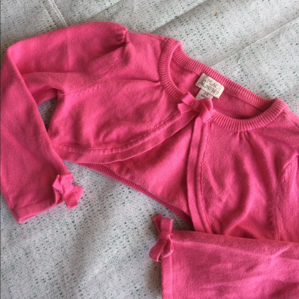 Pink sweater