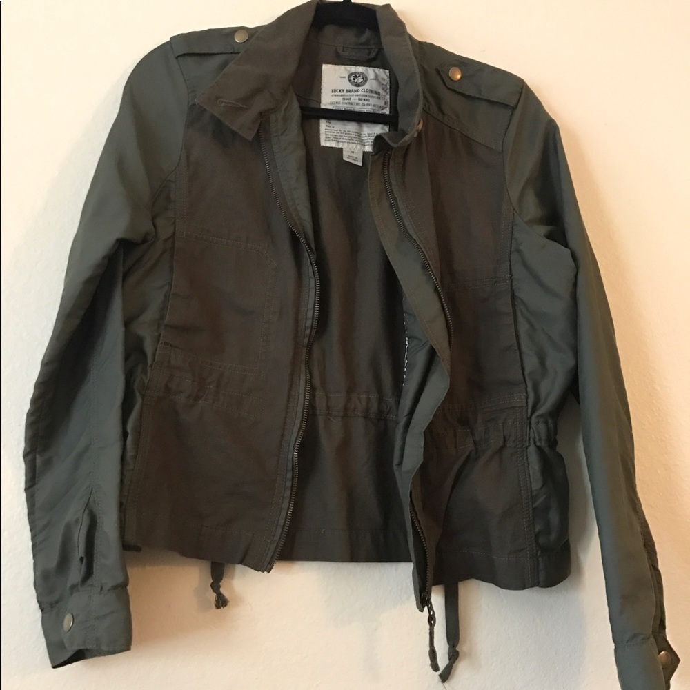 Lucky brand military/utility jacket