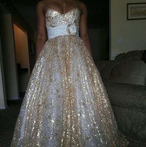 Tony Bowls Ball Gown