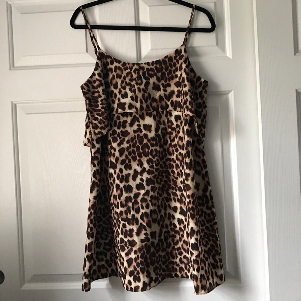 Forever 21 Leopard Mini Dress