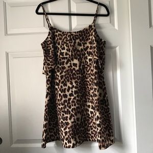 Forever 21 Leopard Mini Dress